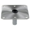 thumbnail image 1 of Springfield KingPin&trade; Base cuadrada de acero inoxidable de 7" x 7" (roscada), 1 of 3