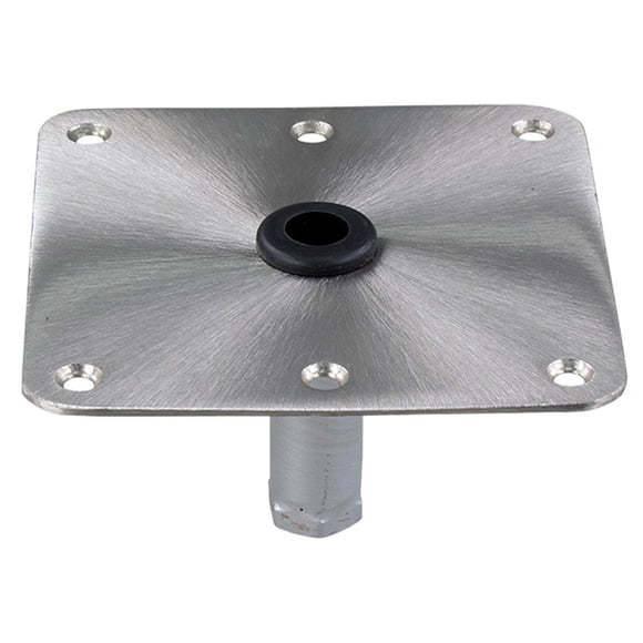 Springfield KingPin&trade; Base cuadrada de acero inoxidable de 7" x 7" (roscada)