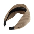 thumbnail image 5 of Unique Bargains 1 Pc Large Wide-side Headband 6.5"x4.33" Khaki, 5 of 6