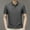 Dark Gray, variant on Polo Shirts for Men Plus Size Short Sleeve Quick Dry Golf Polo Shirts Button Up Lightweight Casual Shirts Soft Polyester Collared Shirt