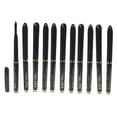 thumbnail image 4 of 3x pieza 12 Lápiz delineador de ojos impermeable cosmético negro Lápices delineadores de ojos de larga duración SM SunniMix Lápiz delineador de ojos, 4 of 8