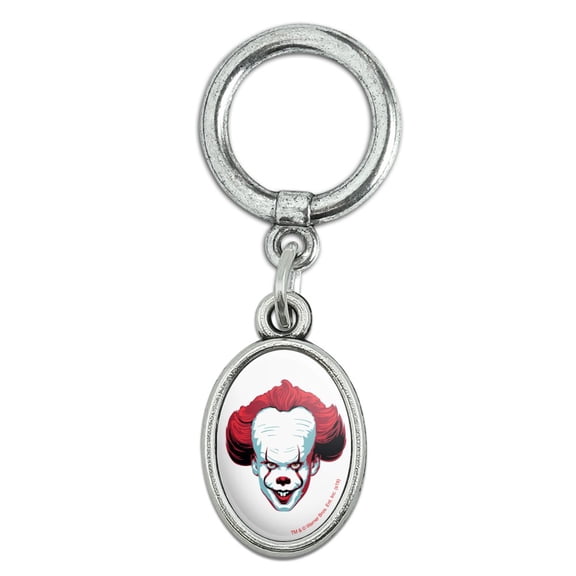 IT Pennywise Come Home Shoe Sneaker Shoelace Oval Charm Jewelry