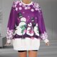 thumbnail image 3 of Sudaderas Navideñas de Cuello Redondo Para Mujer, Suéter Informal de Manga Larga Con Estampado de Muñeco de Nieve de Navidad Para Otoño E Invierno, Blusas Odeerbi ODB200150, 3 of 6