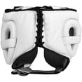 thumbnail image 4 of Title Boxing Leather Training Sparring Headgear - Large - White, 4 of 4