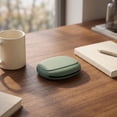 thumbnail image 5 of WeDecorBay Silicone Storage Bag Earphone Charger Cable Organizer Comfortable Grip Sleek Design Portable Travel Case Daily Use Accessories Green, 5 of 6