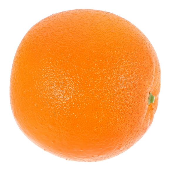 Masteelf Fruit Photo Props Education Display Props Creative Gift Plastic Artificial Home Wedding Showcase Decorations (Orange)