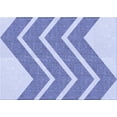 thumbnail image 1 of Ahgly Company Machine Washable Indoor Rectangle Transitional Heavenly Blue Area Rugs, 7' x 9', 1 of 7