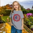 thumbnail image 6 of CFLVAEK 4th of July T Shirts for Kids American Flag Graphic Tees Cotton Short Sleeve Patriotic Tshirts Indenpendence Day Crewneck Tops 3 Years, 6 of 10