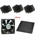 thumbnail image 6 of TOYMYTOY 10Pcs 120Mm Black PVC Fan Guard Mesh Protector for Home Pc Cooling and Component Safety, 6 of 8