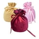 thumbnail image 3 of Cateissary Bolsa de fondo de terciopelo con cordón para joyas, bolsa a prueba de polvo, organizador de regalos para fiestas, paquete de Almacenamiento y organización del hogar Rosa, 3 of 6