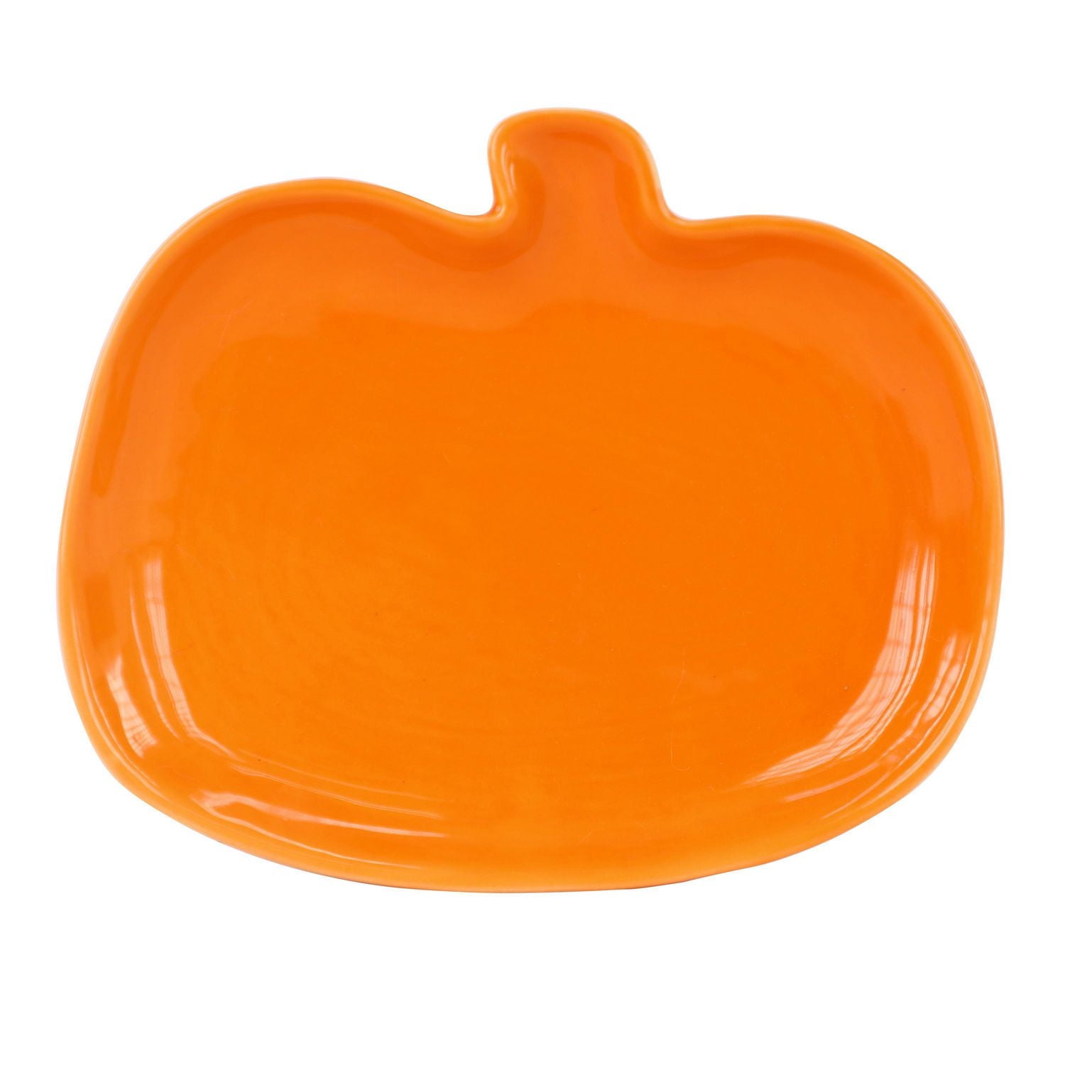 Tout pour Célébrer Halloween Icon Plat Décor en Céramique, Citrouille