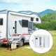 thumbnail image 4 of Cerradura de puerta de RV, pestillo de puertas de aleación de Zinc para entrada, remolque antirrobo, caravana, interior, exterior, cerraduras de Accesorios para vehículos recreativos Blanco Speravity VI015607-02B, 4 of 6