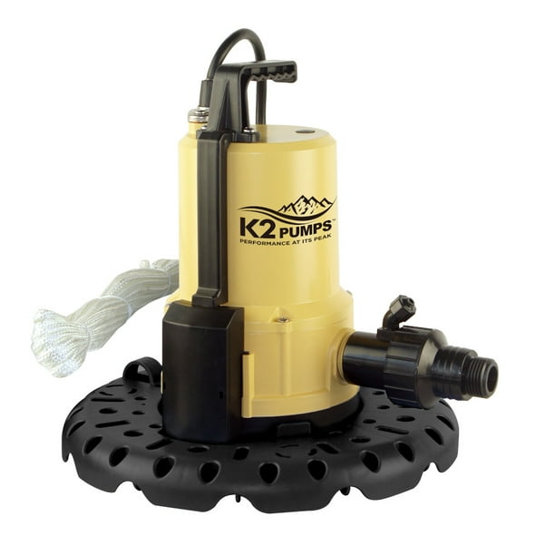 K2 Pumps UTA02502APK 1/4 HP Automatic Pool Cover Pump