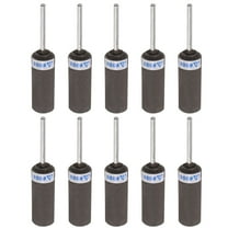 Uxcell Abrasive Sandpaper Rolls 800 Grit 2.35mm Shank Sanding Drums Sleeves for Woodworking Polishing 10 Pack