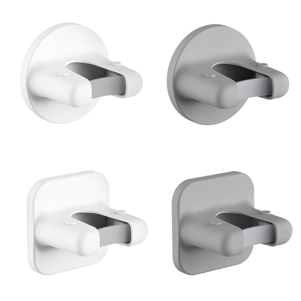 Wall Mounted Mop Storage Holder Selfadhesive Hanger Kitchen Hooks Organizer Rack Punchless