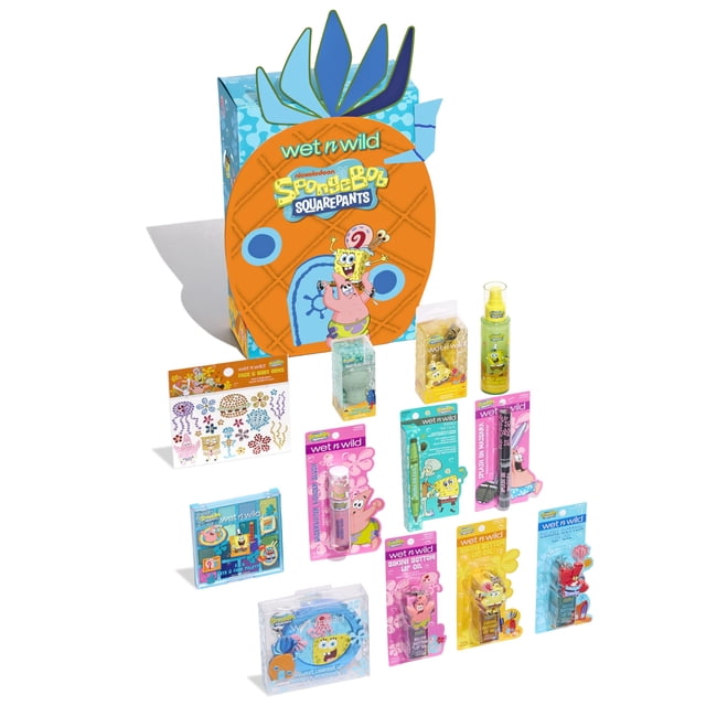 Set de maquillaje wet n wild SpongeBob SquarePants Pineapple House