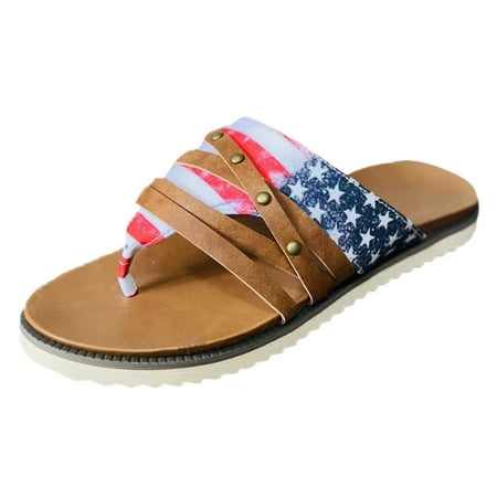 

fvwitlyh Flip Flops Women Beach Summer Casual Flip Flop Sandals