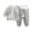 Light Gray, variant on Gubotare Baby Pajamas Boy Boys and Girls Soft Pajamas Toddler Pjs Long Sleeve Kid Sleepwear Sets 2T 3T (Light Gray,2-3 Years)