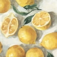 thumbnail image 2 of Caroline, Emma 20x20 White Modern Wood Framed Museum Art Print Titled - Fresh Lemons II, 2 of 4