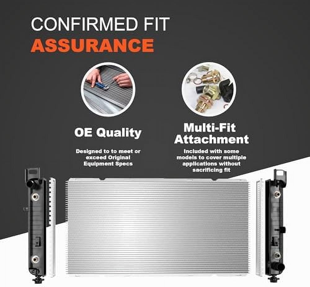 Radiator | Compatible with Ford Ranger Mazda B4000 1995-1997 4.0L V6 | Compatible with 675-02334 FO3010163 FOTZ8005EA