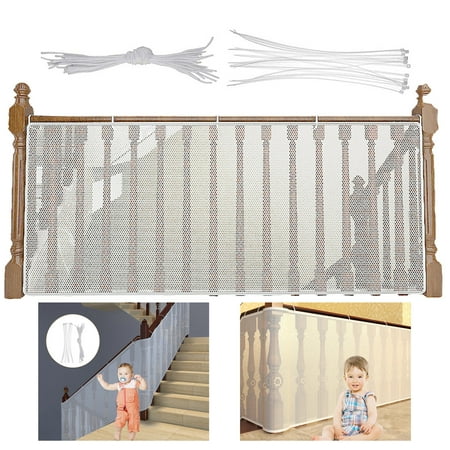 

Viugreum Child Safety Net Safe Rail Balcony Stair Net Fence for Kids