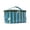 I004- D, variant on Beach Bag, Waterproof Case, Bag Storage Organizer, Travel Bag Organizer, Color-Block Striped Glossy 9X6X5 Inch Handheld Striped Beach Tote Accessory Bag for Sunscreen, Makeup and