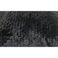 thumbnail image 2 of Plutus 80" x 110" Mink Faux Fur Luxury Throw in Black, 2 of 2