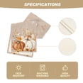 thumbnail image 6 of Sm:)e White Flowers and Pumpkin Fall Table Runner 13x72 Inch, Thanksgiving Holiday Dining Room Party Decoration, 6 of 7