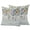 Blue, variant on Outdoor Pillow Covers 20x20 Set of 2, Floral Eucalyptus Leaves Waterproof Patio Throw Pillow Covers for Couch Sofa Chair, Daisy Summer Botanical Wooden Decorative Pillowcases for Throw Pillows