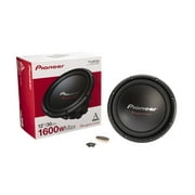 Pioneer TS-A301D4 12 - 1600 W Max Power, Dual 4 Ohm Voice Coil, 2-piece Honeycomb IMPP™ Cone Struct