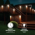 thumbnail image 3 of Monster Smart 100ft RGBIC+WW Multicolor Deck & Fence Lights, LED, Wi-Fi Control, 3 of 9