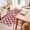 Red, variant on Hallway Runner Rug 2'x6', Red Geometric Kitchen Runner Rugs Non-Slip Carpet Mats, Vintage Rhombus Circle Texture Bedside Rugs Runners Washable Floor Carpet for Bathroom Laundry Room