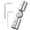 thumbnail image 4 of Conector de codo con bisagra de alta resistencia Conector de esquina de barra de cortina Conector de codo, 4 of 8