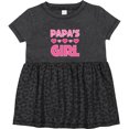 thumbnail image 3 of Inktastic Papas Girl Granddaughter Girls Baby Dress, 3 of 5