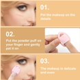 thumbnail image 4 of 35 piezas de esponja para dedos, mini esponjas de maquillaje para dedos, almohadillas para dedos, herramientas de maquillaje cosméticas de belleza, 4 of 5
