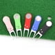 thumbnail image 5 of Soidarity Tenedor de Golf de acero inoxidable, marcador de bola de reparación verde, removedor de tono, juego de práctica de horquilla, herramientas de Golf Rosado Soidarity OD003033-05B, 5 of 6