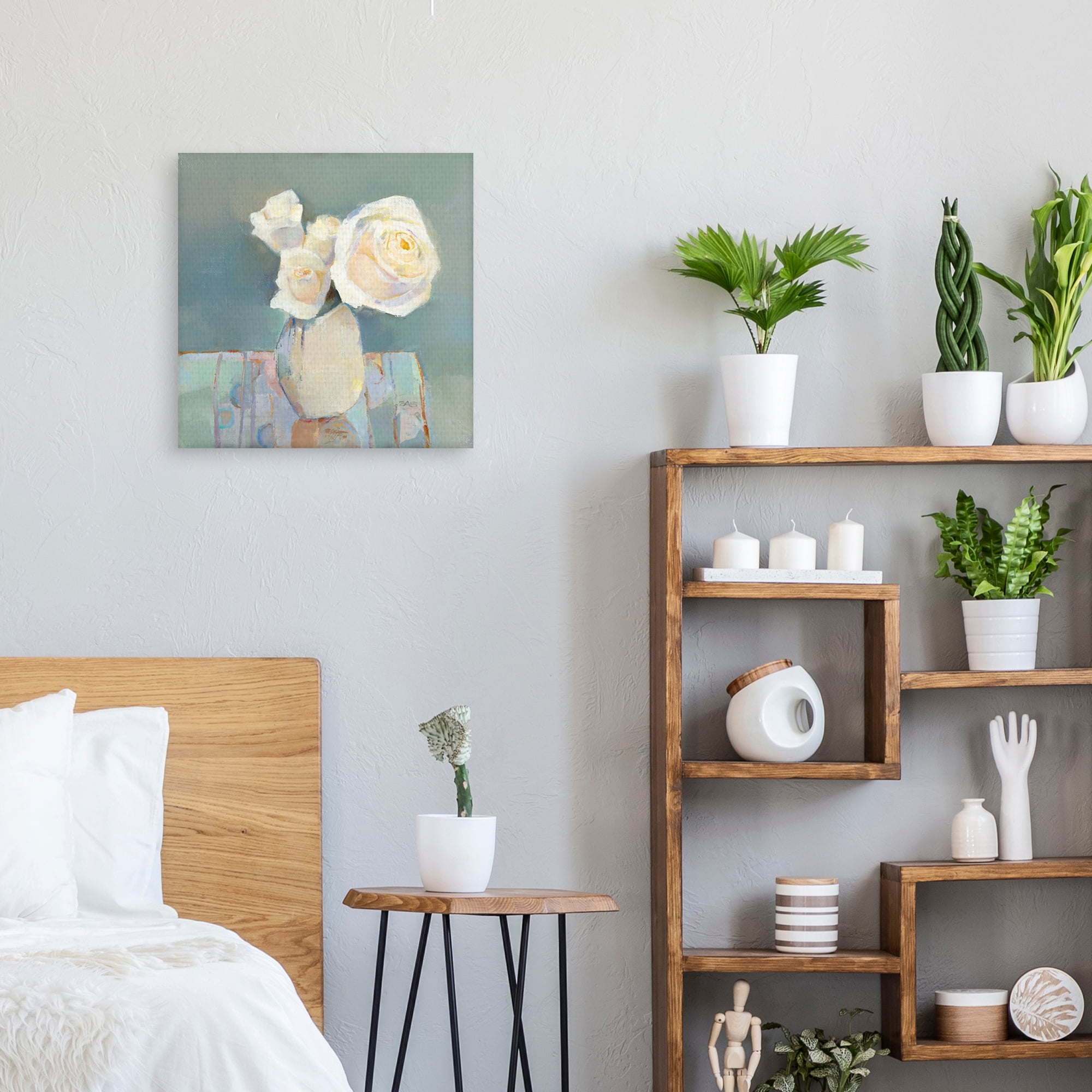 Weekend Roses I by Sarah Simpson Canvas Art Print