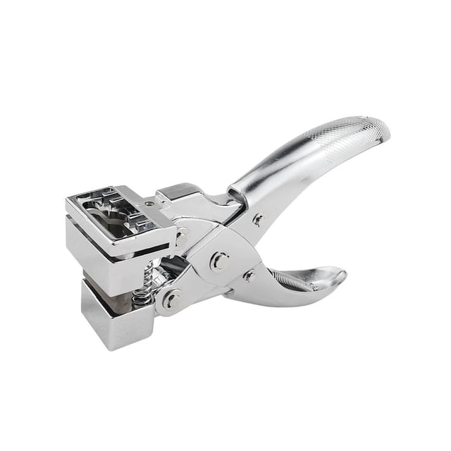 Heavy Duty Slot Punch Hanger Hole Punch Portable Punching Tool Handheld Paper Puncher Hole Puncher for Badge, Name Tag, PVC Card, DIY Crafts