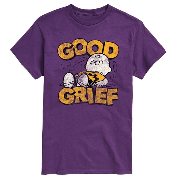 Peanuts - Good Grief Vintage Men's Short Sleeve Graphic T-Shirt