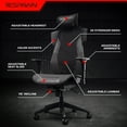 RESPAWN FLEXX Ergonomic High Back Mesh Gaming Chair, Stealth (Black