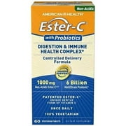 American Health Ester-C, with Probiotics, 1000 mg, Vegetarian Tablets, 60 CT