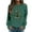 Green, variant on Christmas Tree Sweatshirts for Women 2025 Long Sleeve Crewneck Xmas Holiday Graphic Sweatshirt Pullover Tops