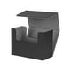 thumbnail image 1 of Caja para barajas de cartas coleccionables, organizador de barajas de cartas, contenedor para tarjetas de béisbol, duradero negro interior, 1 of 9