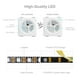 thumbnail image 3 of BTF-LIGHTING WS2812B Tira de luces LED 1m 5m 30LEDs/m 60LEDs/m IP30 IP65 IP67 5050SMD Direccionable individualmente PCB blanco negro flexible Tira de píxeles LED a todo color Dream Color DC5V, 3 of 5