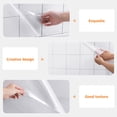 thumbnail image 3 of OULII 1 Roll Transparent Oil Proof Wall Protector for Kitchen Tiles by Homeowners, 3 of 8