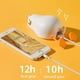 thumbnail image 2 of 1 pieza (Blanco) Lindo calentador de manos Power Bank, 3 en 1 Stents para teléfonos móviles Calentadores de manos, Calentador de manos portátil reutilizable, Calentadores de manos con carga USB, Regalo de invierno para mujeres y niñas oso de fresa Electrónica, 2 of 5
