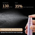 thumbnail image 4 of Perfume Atomizer Bottle(5ML), Refillable Portable Mini Perfume Atomizer for Travel, Leakproof Pump Perfume Spray Bottle Atomizer for Man and Woman (Silver), 4 of 5