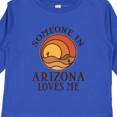 thumbnail image 4 of Inktastic Someone in Arizona Loves Me Boys or Girls Long Sleeve Toddler T-Shirt, 4 of 5