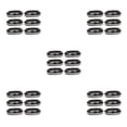 thumbnail image 1 of Seitruly 5 piezas de anillos de hematita, piedra que absorbe energía negativa, piedra imán, anillo de joyería para pulgar, mujeres, hombres, Type2 NO2 Seitruly CBP585539, 1 of 4