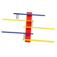 thumbnail image 3 of Wall Shelves, Floating Shelves Ladder Design High Saturation  for Nursery, 3 of 8